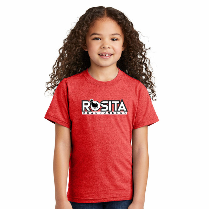 Youth Red Heather Tee