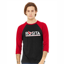 Load image into Gallery viewer, Adult Baseball Tee Black and Red
