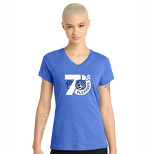 Load image into Gallery viewer, Oleander 70th Heathered Royal Tee
