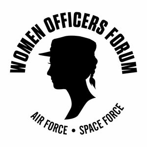 Women's Air Force Applique and Left Chest Embroidery