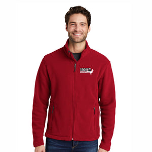 Embroidered Fleece Jacket