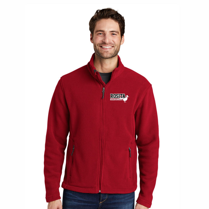 Embroidered Fleece Jacket