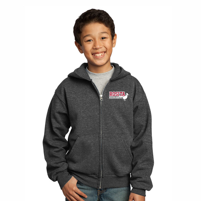 Youth Embroidered Fullzip Hoody